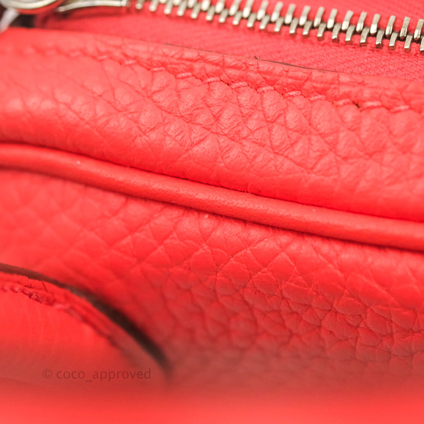 Hermès Mini Lindy 20 Taurillon Clemence Rose Texas Palladium Hardware