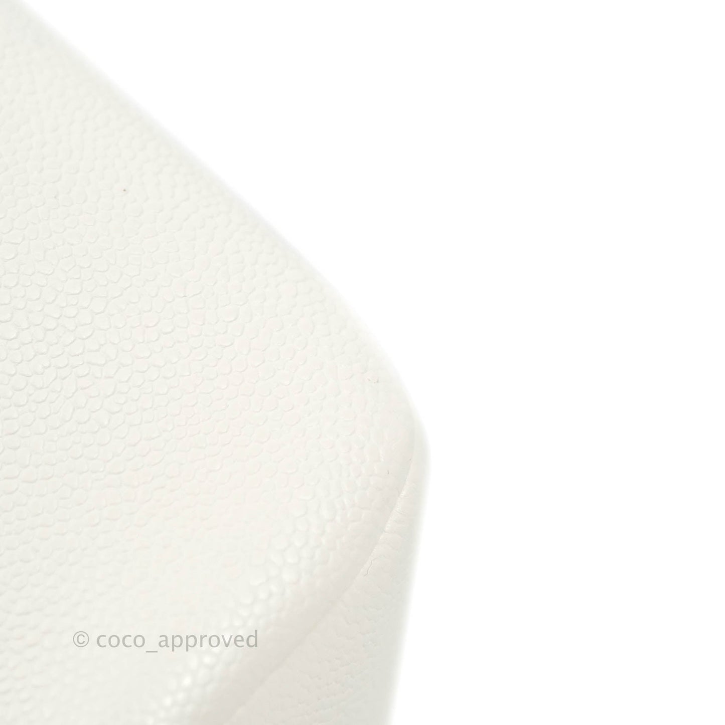 Chanel Business Affinity Drawstring Bucket Bag White Caviar Gold Hardware