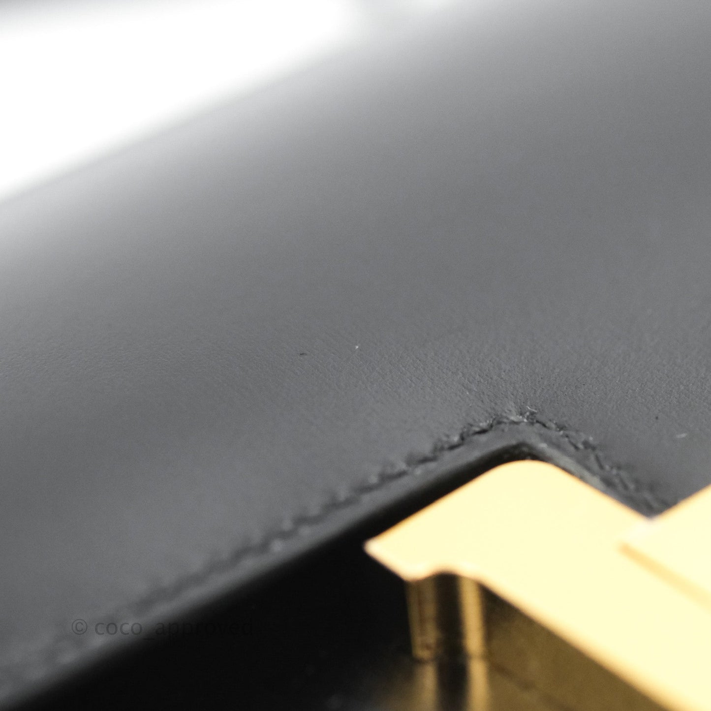 Hermès Constance Mini 18cm Black Box Leather Gold Hardware