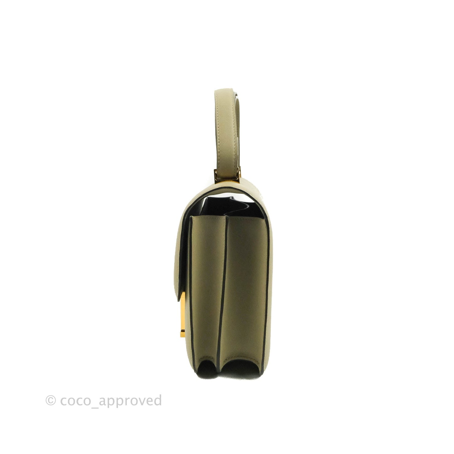 Hermès Constance III 24 Veau Swift Sauge Gold Hardware