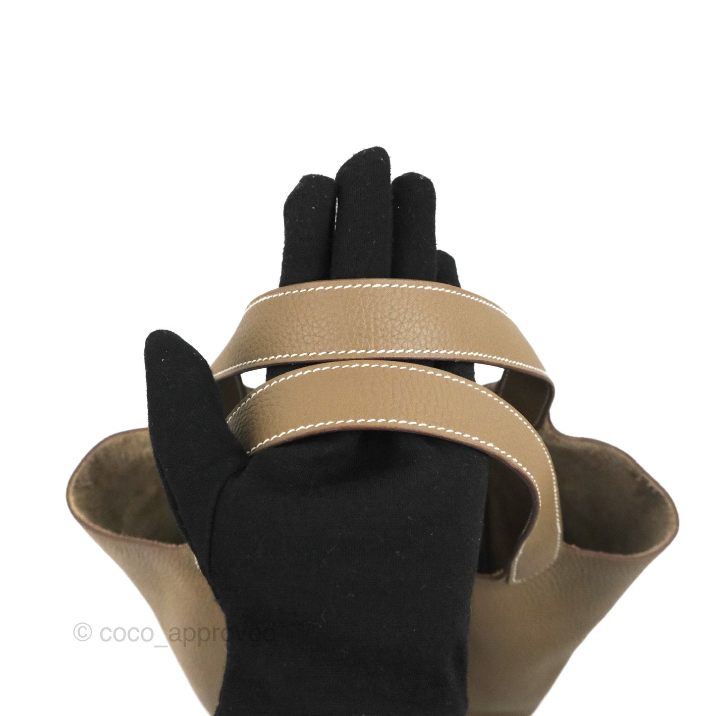 Hermès Picotin Lock 22 Clemence Etoupe Gold Hardware