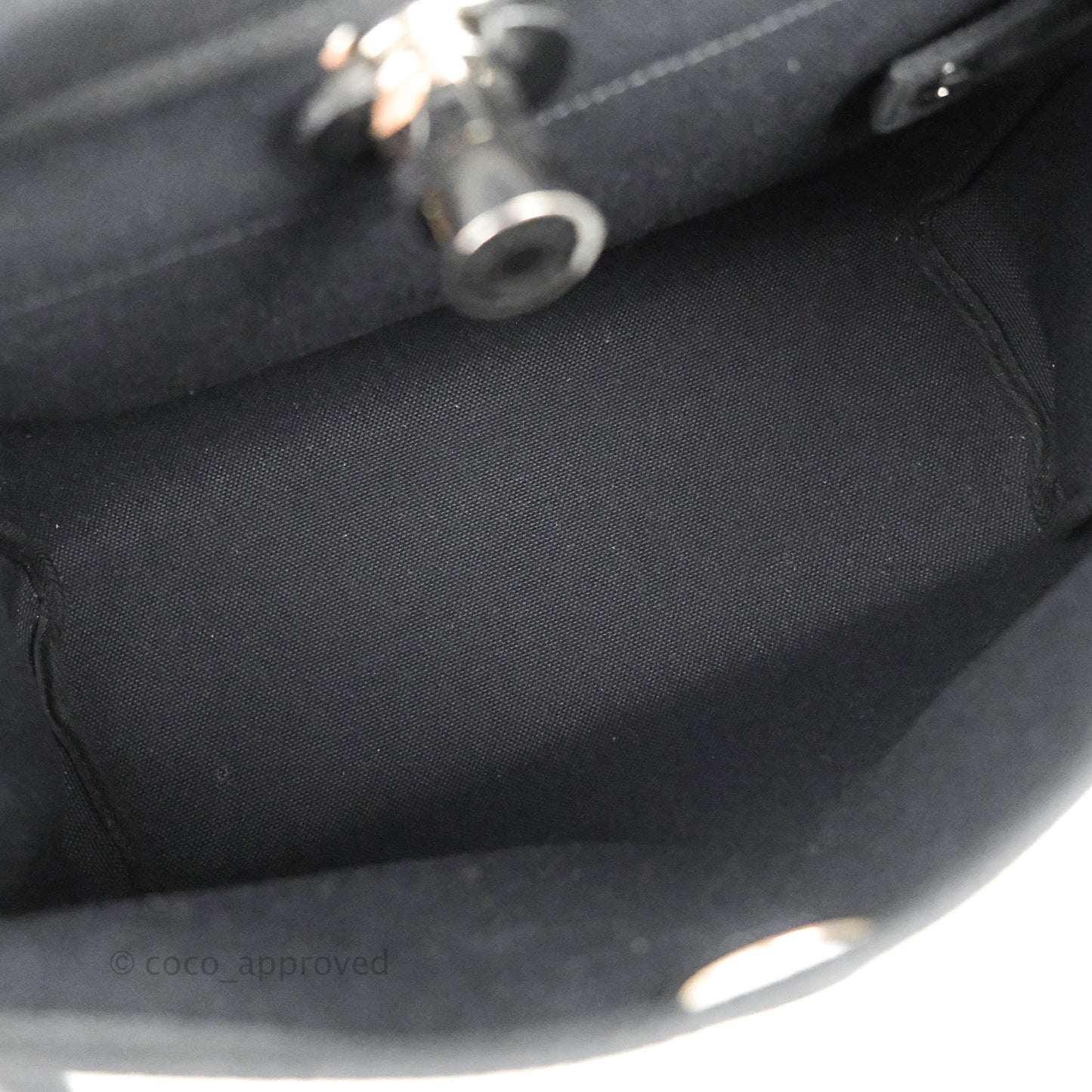 Hermès Herbag Zip 31 Black Canvas Palladium Hardware