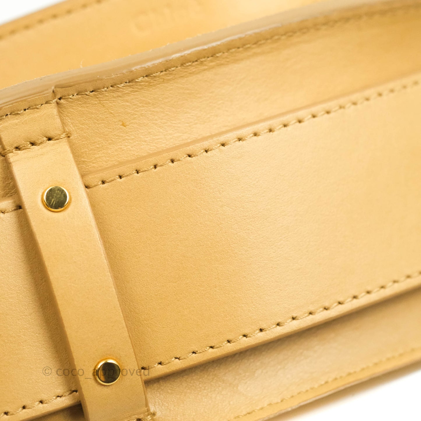 Chloé Small Tess Bag Beige Calfskin