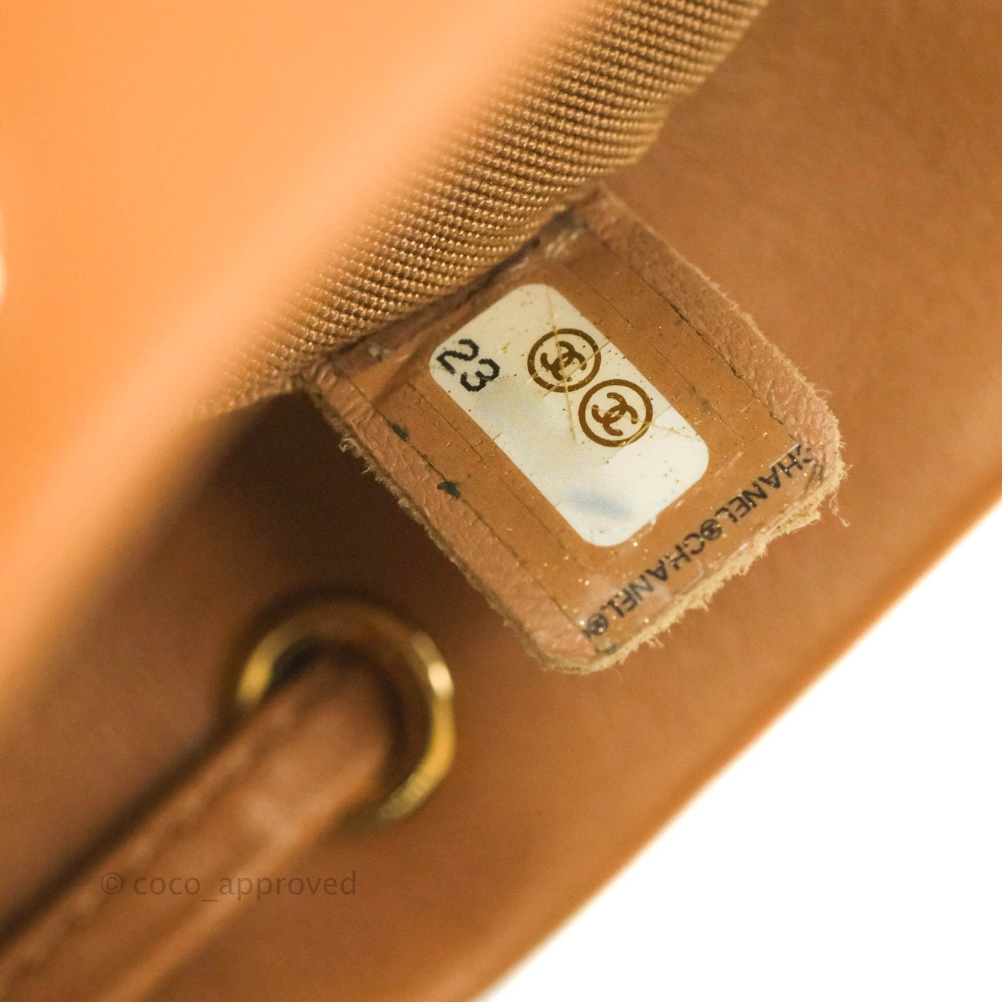Chanel Quilted Small Urban Spirit Backpack Caramel Dark Beige Calfskin Gold Hardware