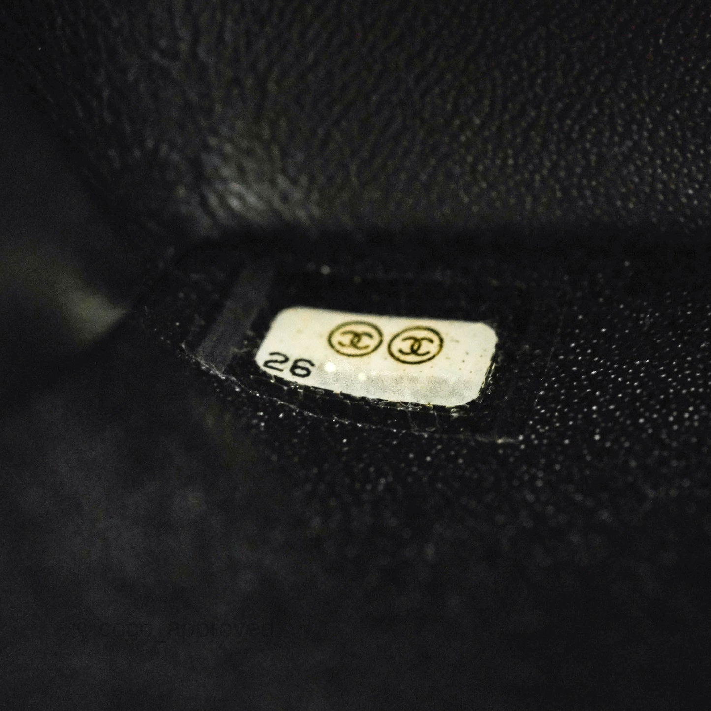 Chanel Chevron Mini Rectangular Flap Black Caviar Gold Hardware