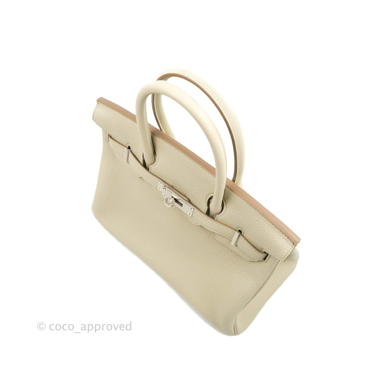 Hermès Birkin 30 Beton Clemence Palladium Hardware