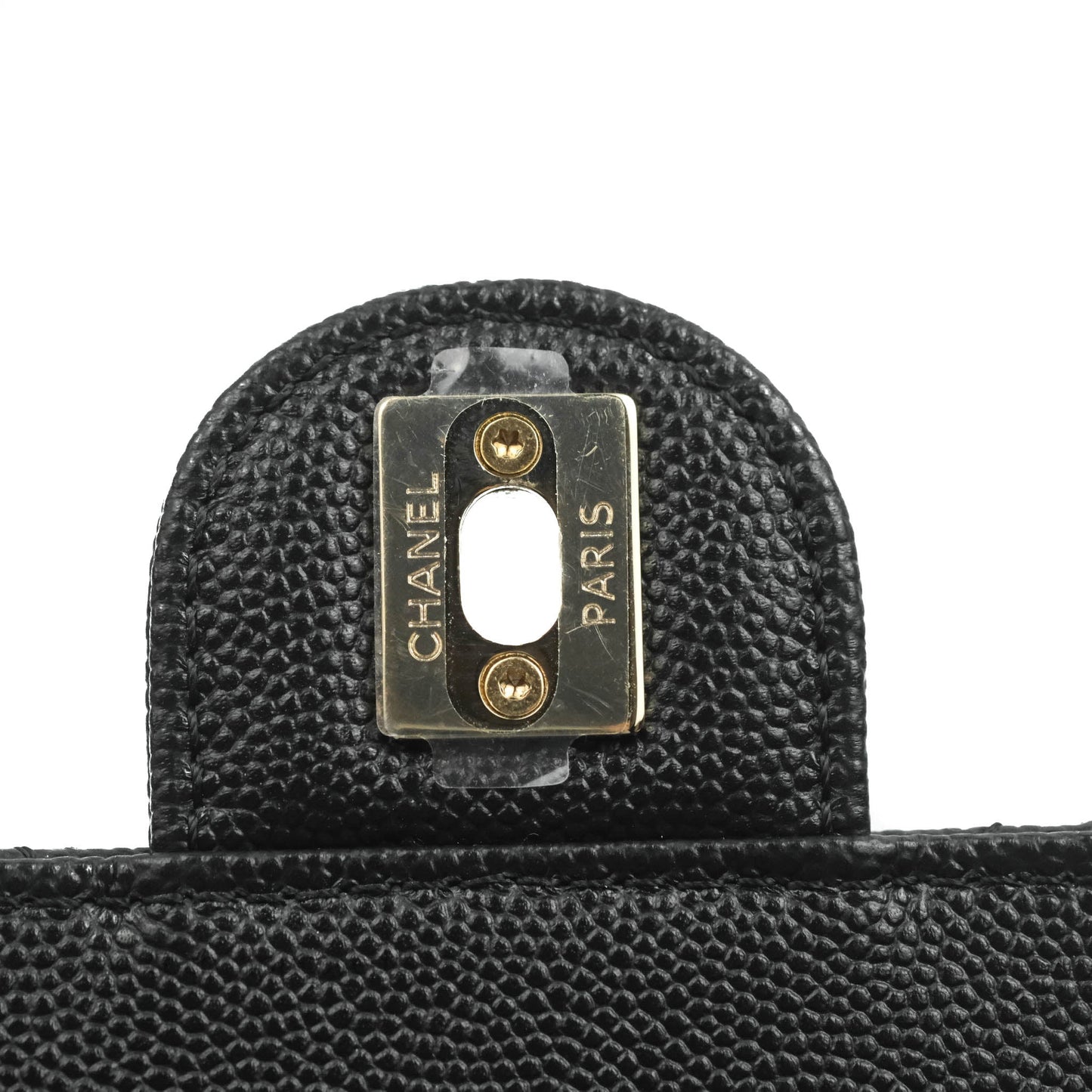 Chanel Quilted Small CC Day Backpack Black Caviar Gold Hardware