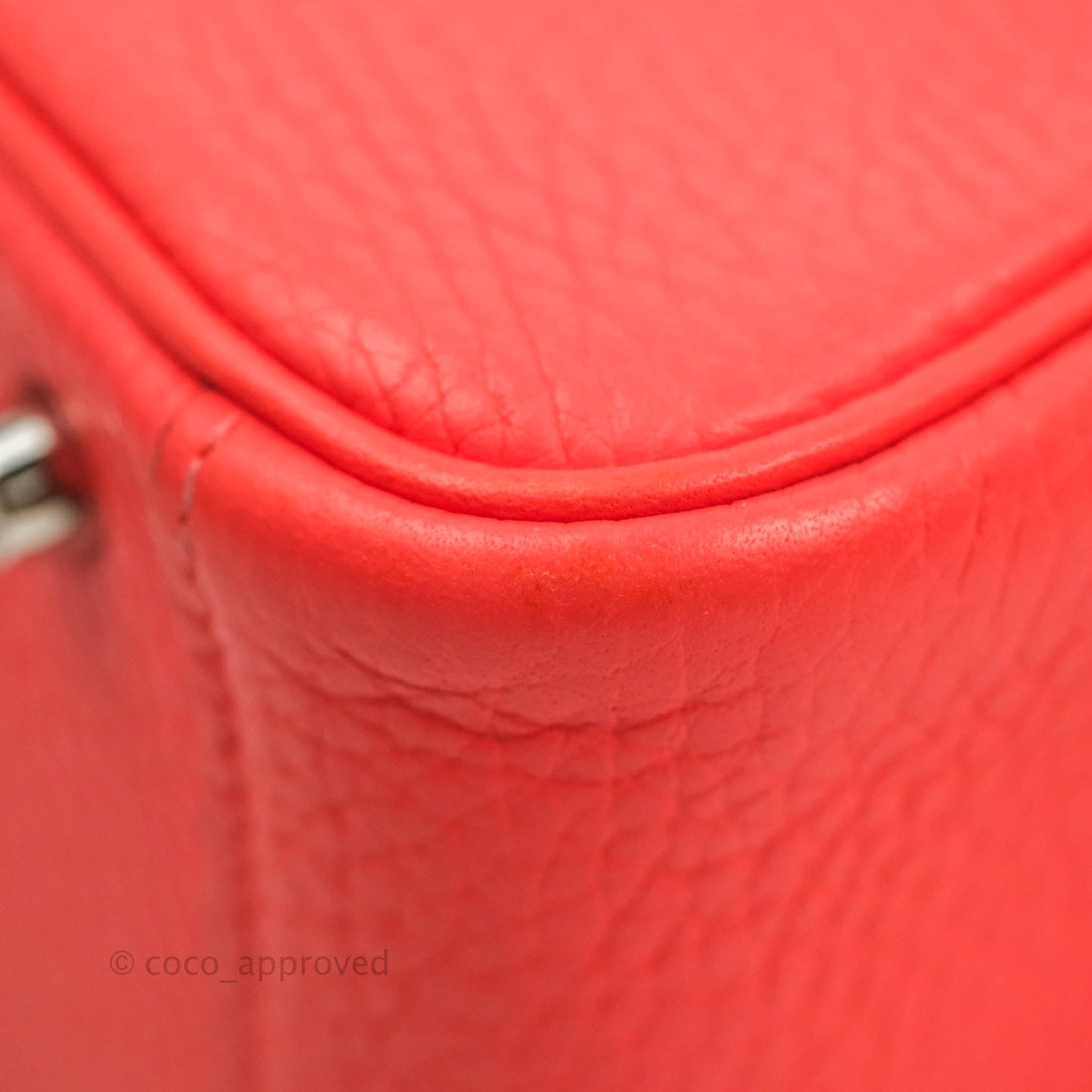 Hermès Mini Lindy 20 Taurillon Clemence Rose Texas Palladium Hardware