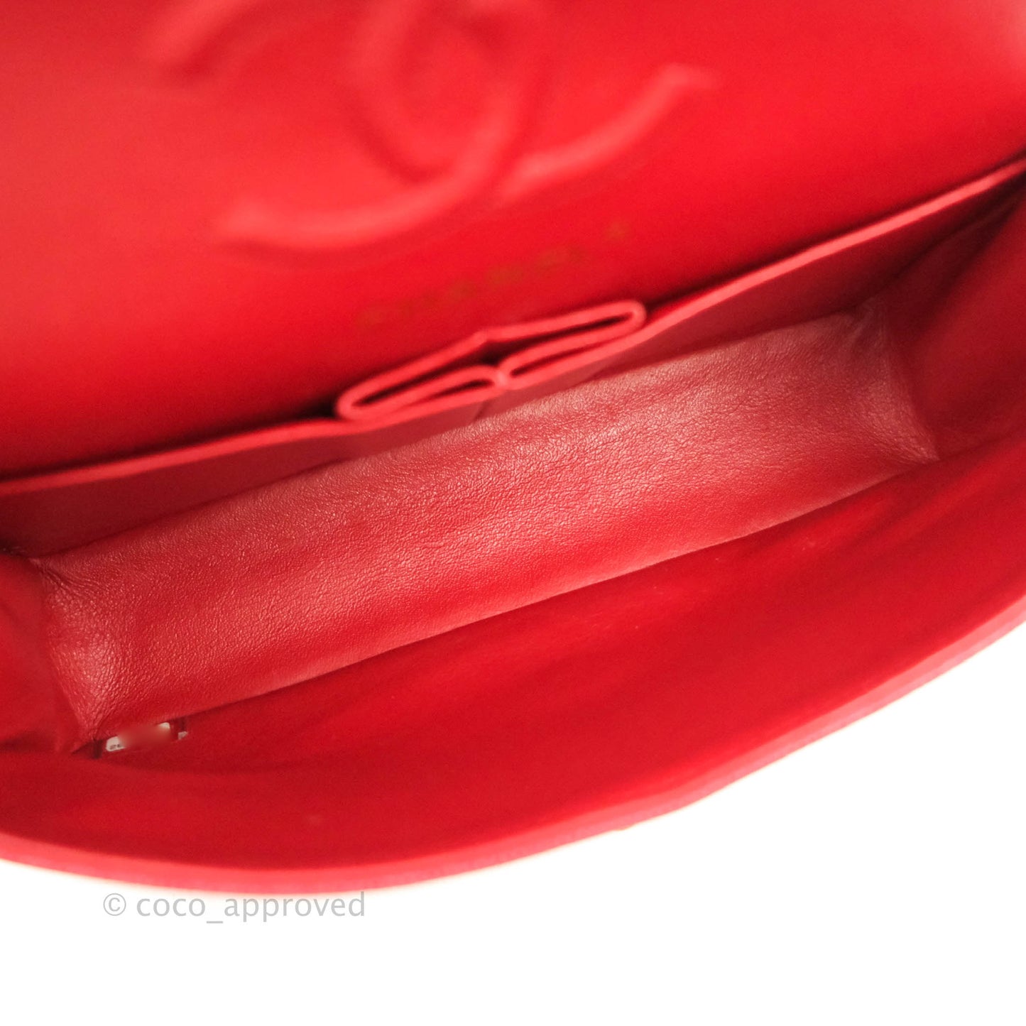 Chanel Classic Small S/M Flap Red Caviar Gold Hardware
