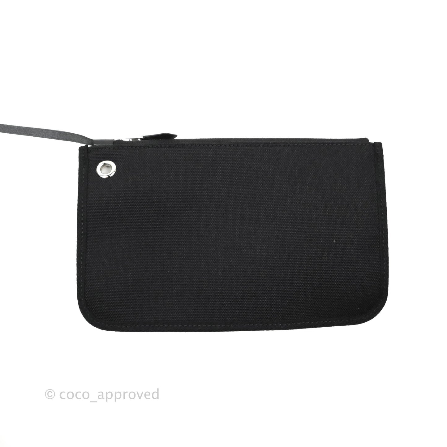 Hermès Herbag Zip 31 Black Canvas Palladium Hardware