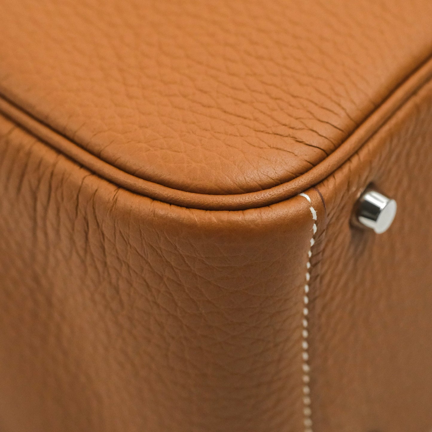 Hermès Mini Lindy 20 Gold Clemence Silver Hardware