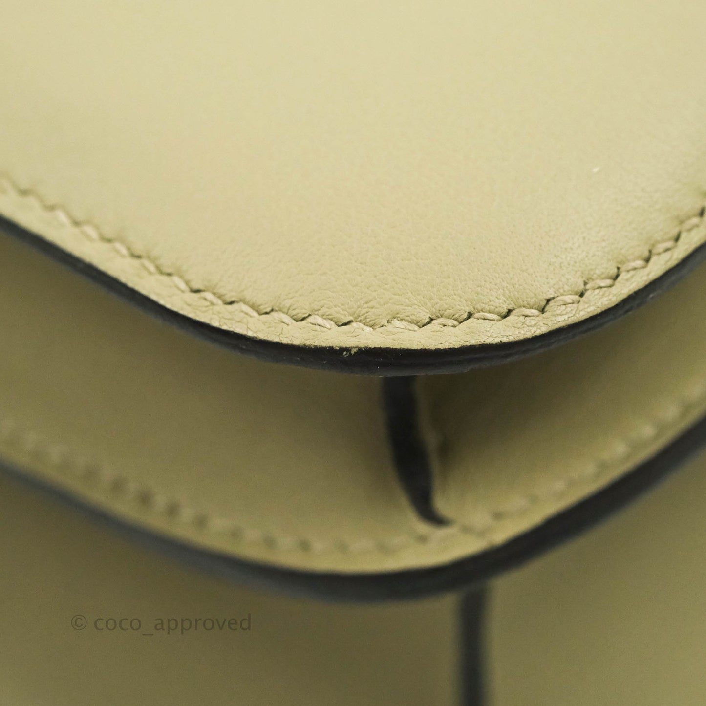 Hermès Constance III 24 Veau Swift Sauge Gold Hardware