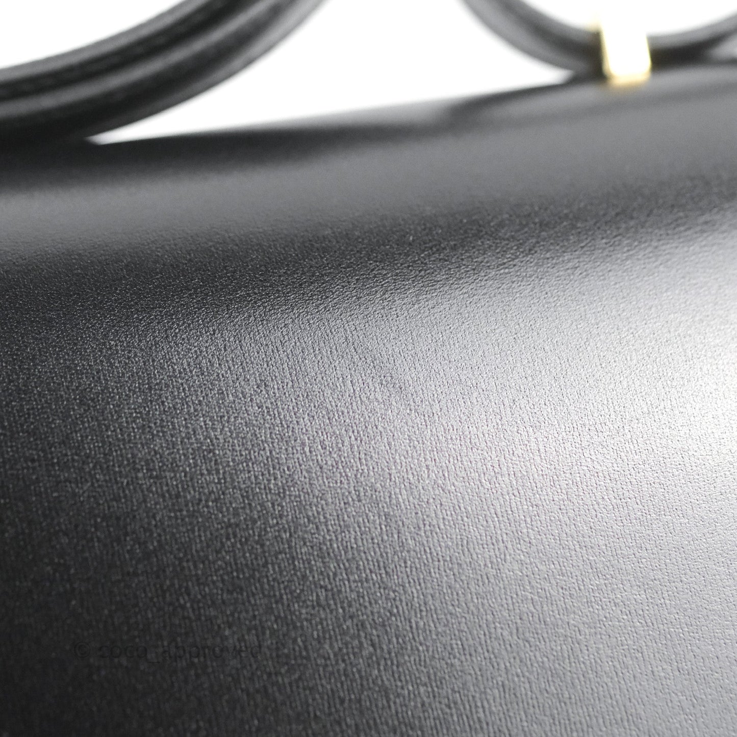 Hermès Constance Mini 18cm Black Box Leather Gold Hardware