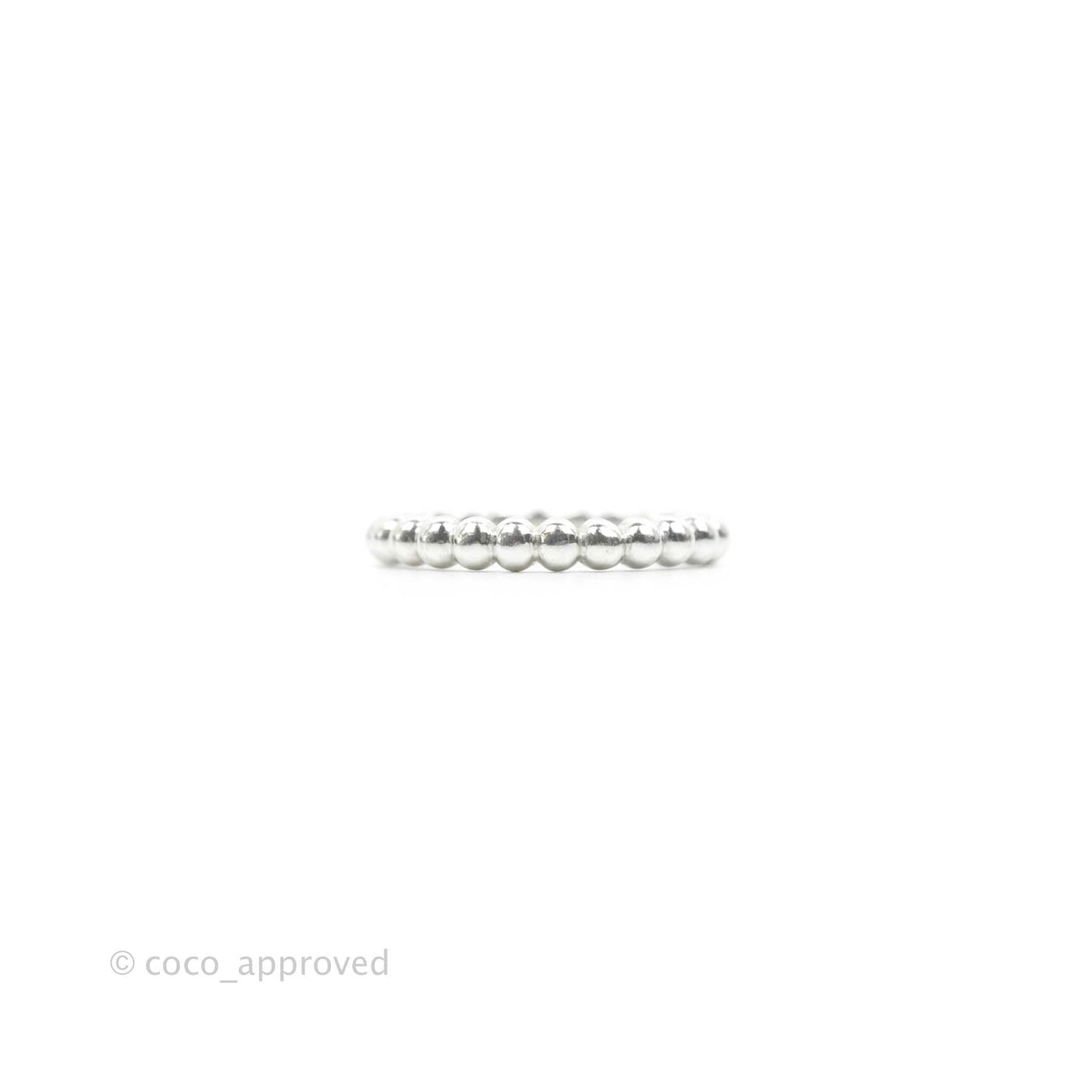 Van Cleef & Arpels Perlée Pearls Medium Model Ring White Gold