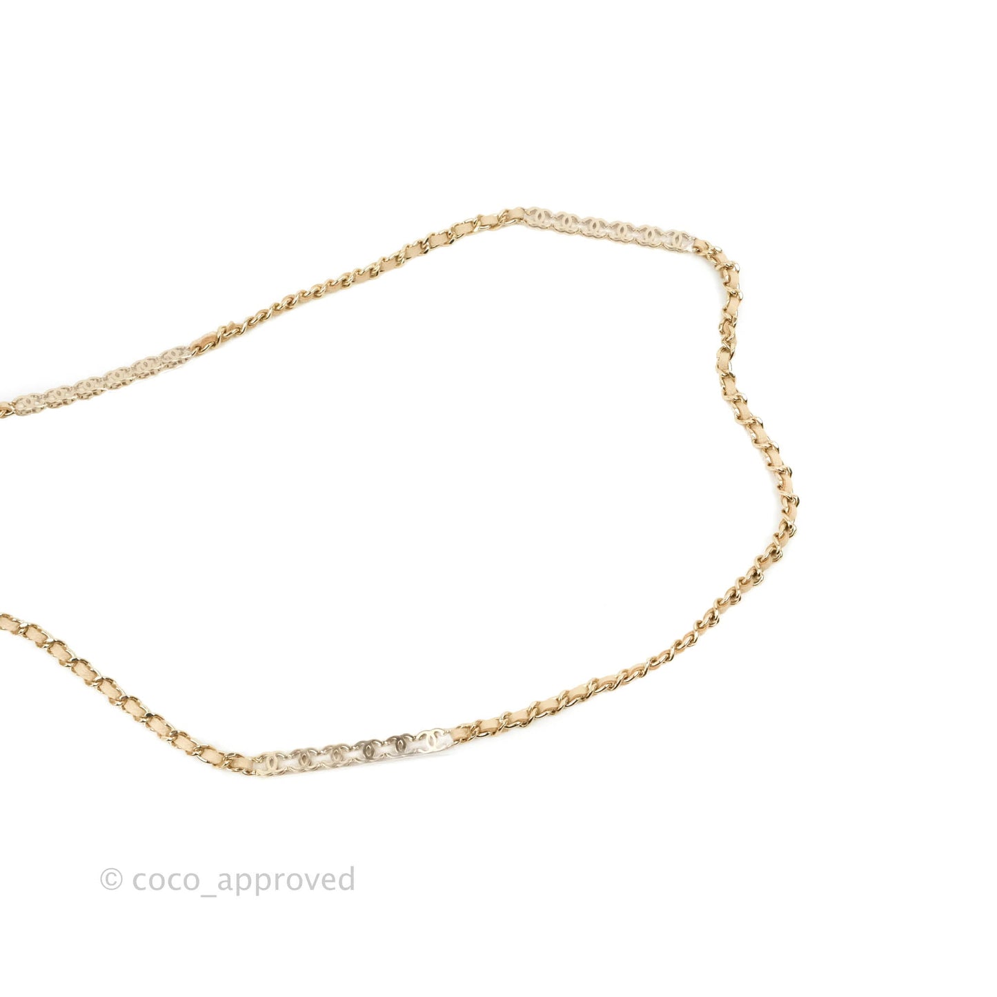 Chanel Classic Mini Vanity With CC Chain Light Beige Caviar Gold Hardware