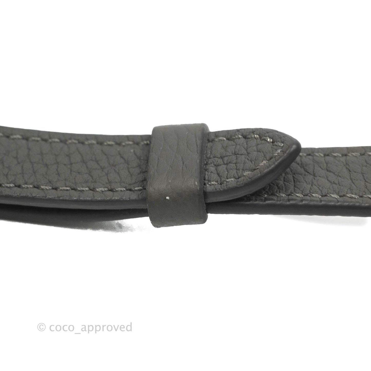 Celine Big Bag Nano Bucket Grey Grained Calfskin