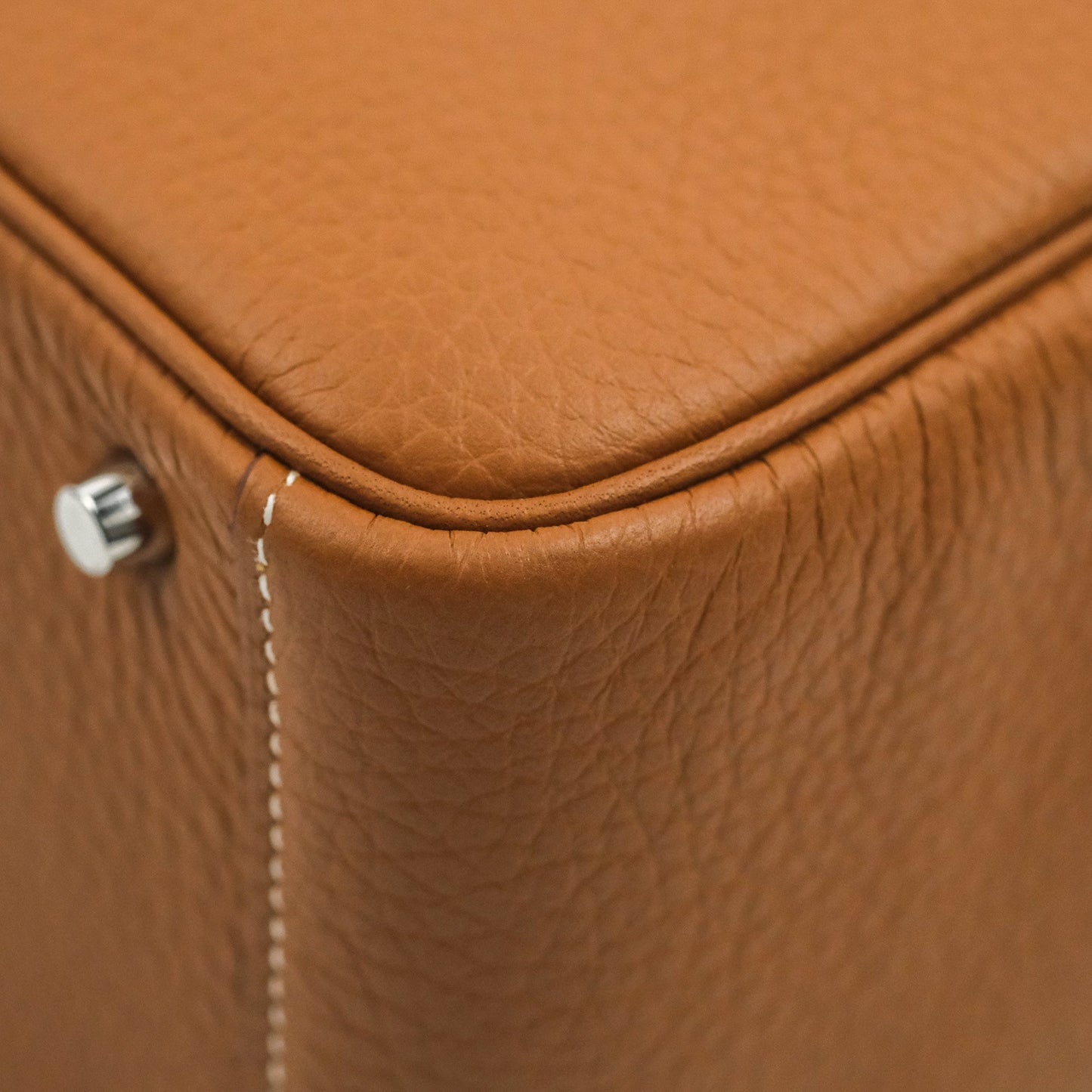 Hermès Mini Lindy 20 Gold Clemence Silver Hardware