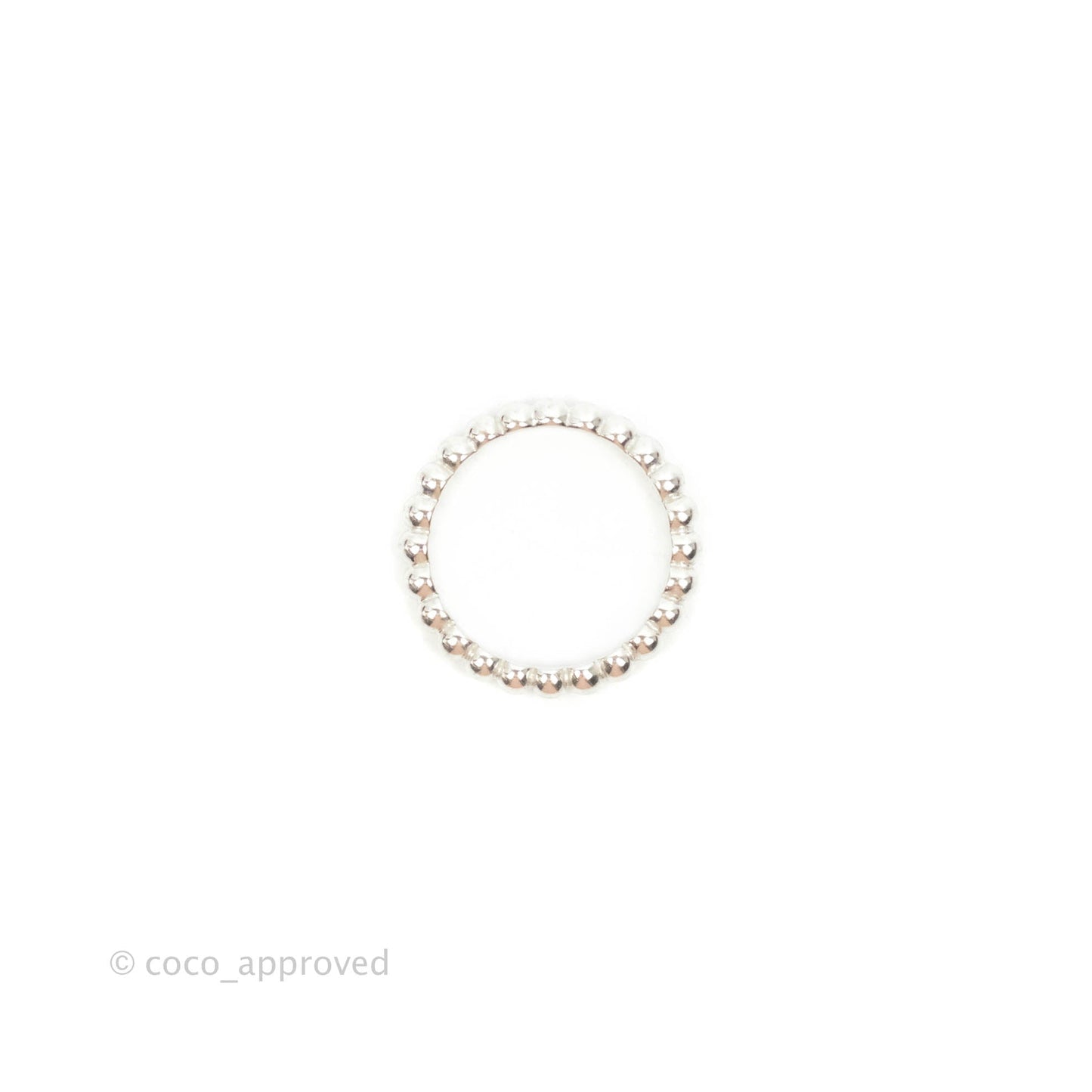 Van Cleef & Arpels Perlée Pearls Medium Model Ring White Gold