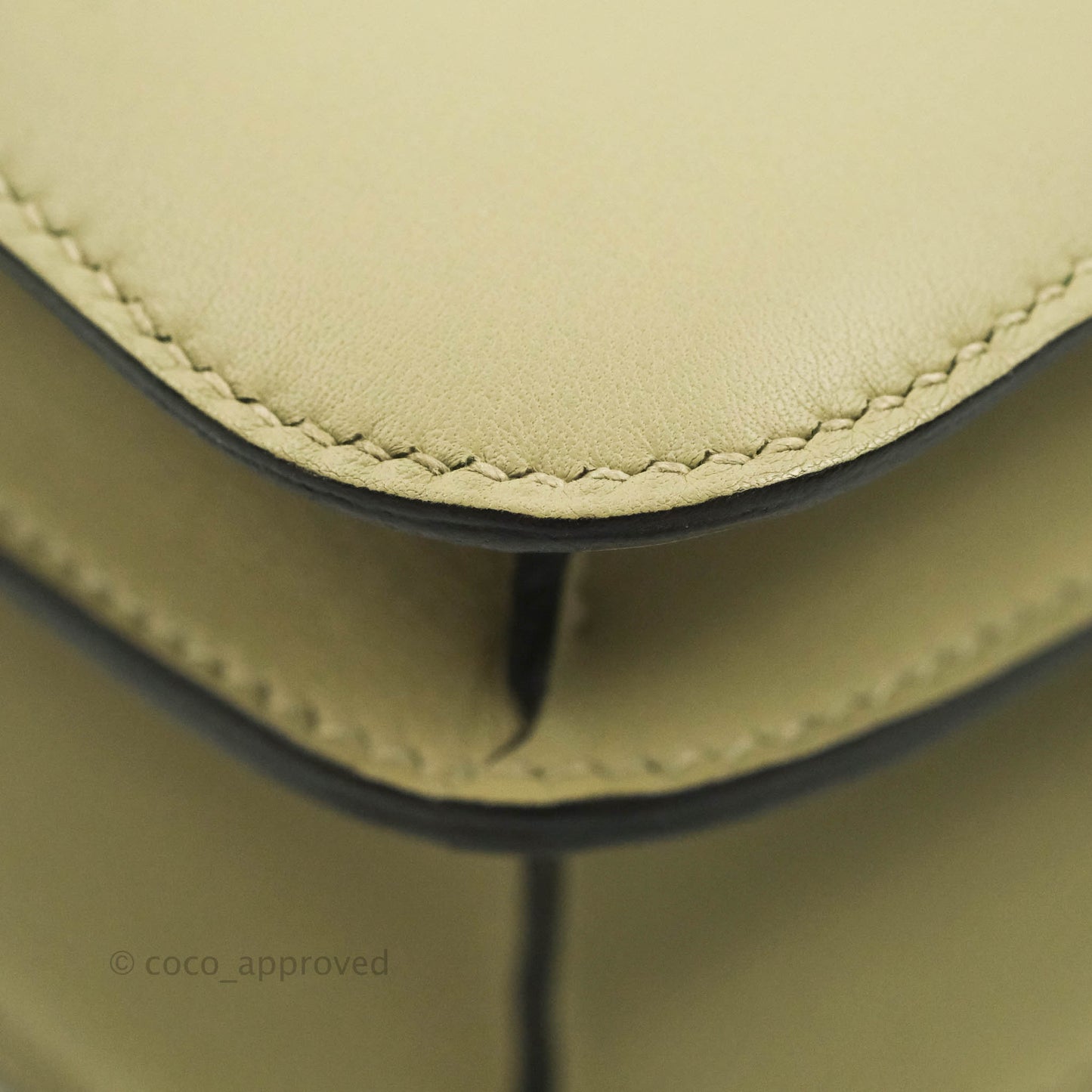 Hermès Constance III 24 Veau Swift Sauge Gold Hardware