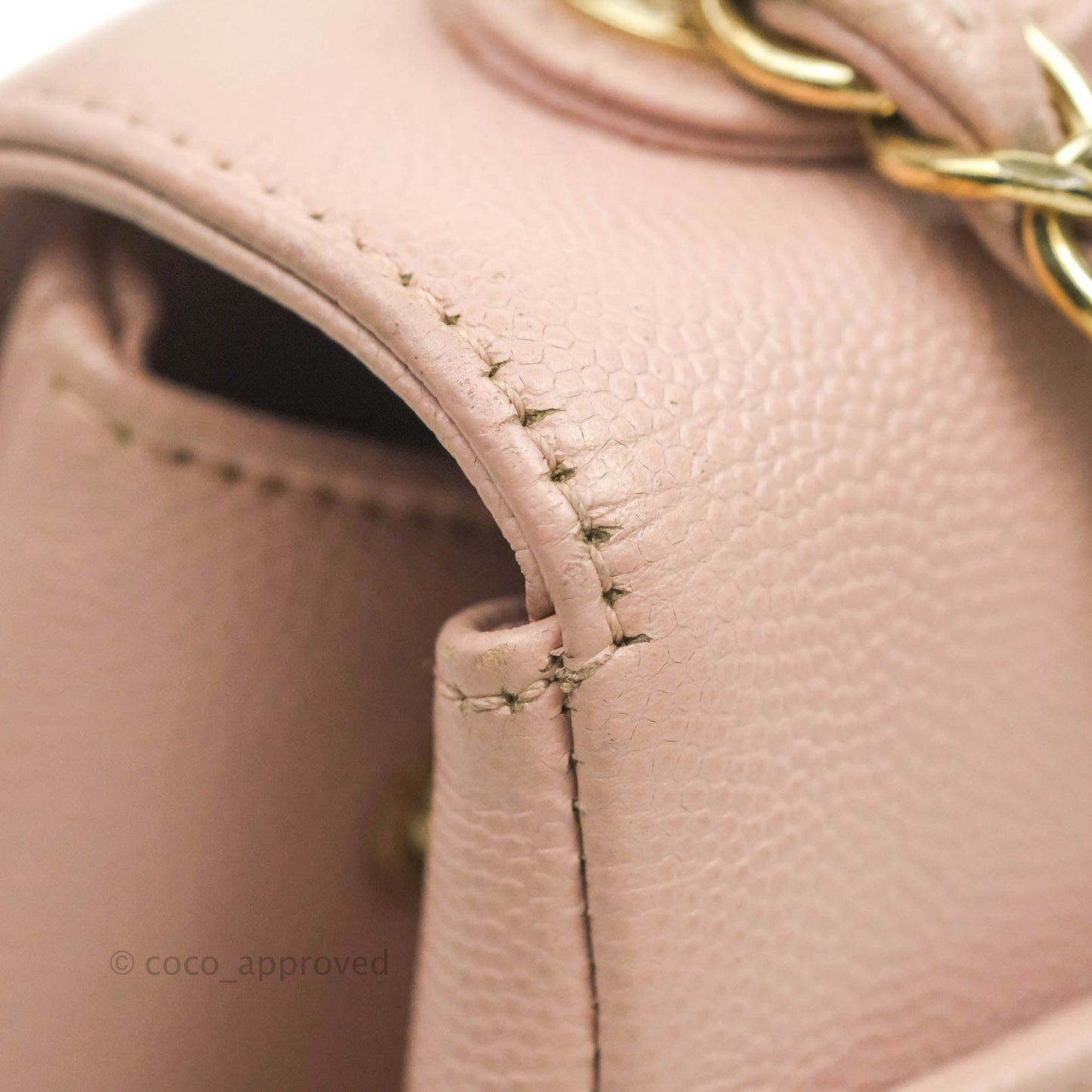 Chanel Quilted Medium Business Affinity Flap Pink Caviar Gold Hardware