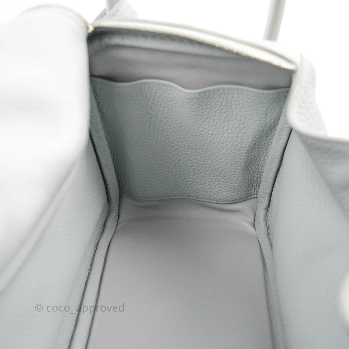 Hermès Lindy 26 Blue Glacier 8U Taurillon Clemence Palladium Hardware