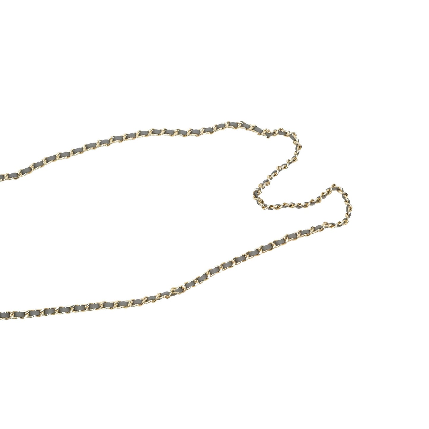 Chanel Vanity Rectangular Top Handle Grey Lambskin Gold Hardware