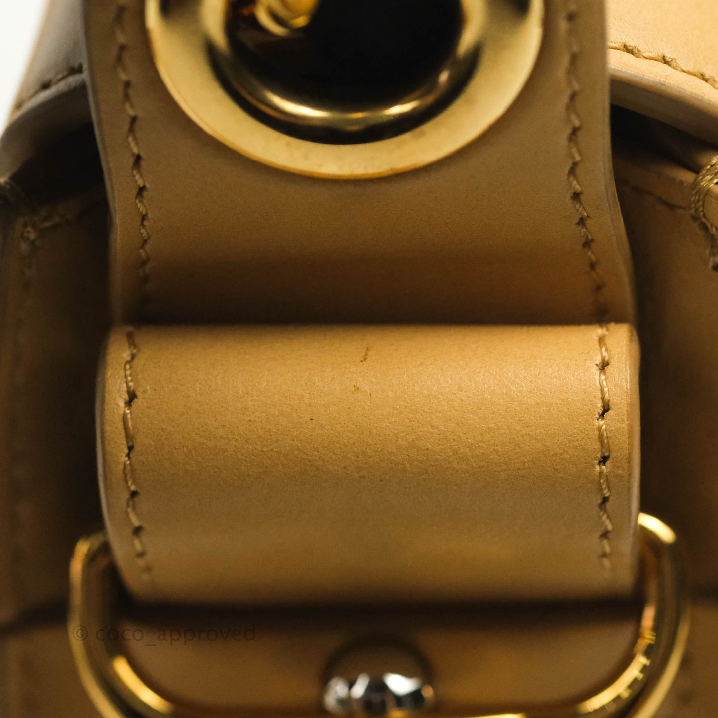 Chloé Small Tess Bag Beige Calfskin