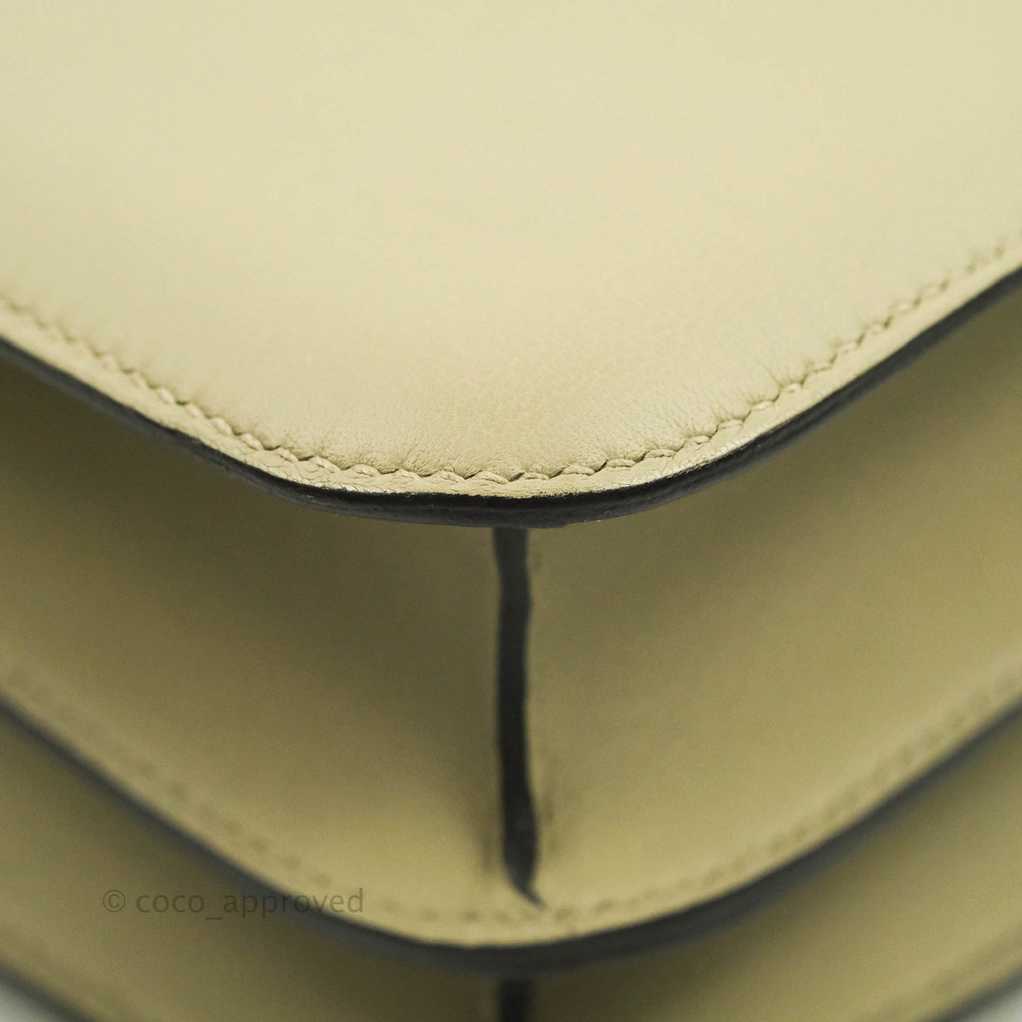 Hermès Constance III 24 Veau Swift Sauge Gold Hardware