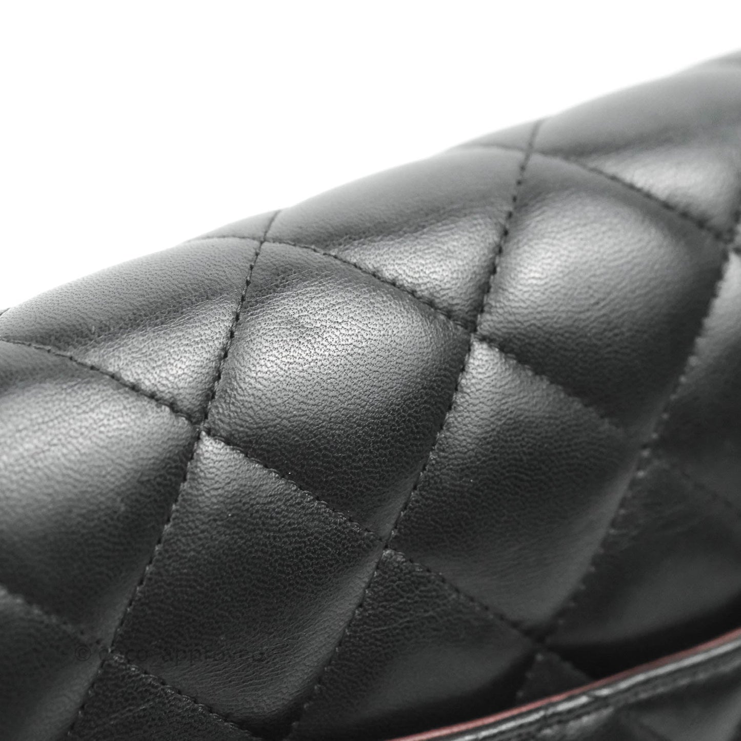 Chanel Jumbo Double Flap Black Lambskin Silver Hardware⁣⁣