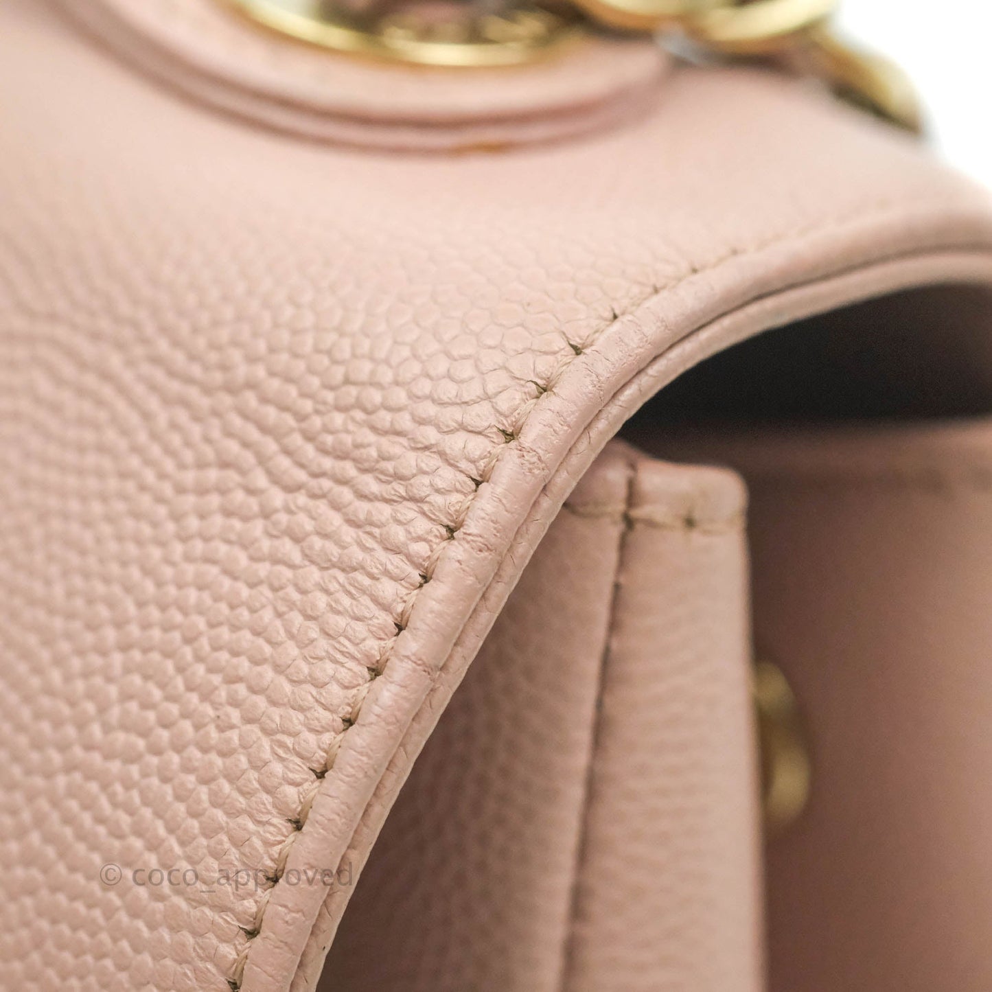 Chanel Quilted Medium Business Affinity Flap Pink Caviar Gold Hardware