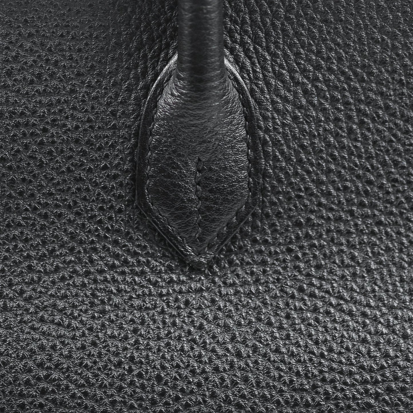Hermès Retourne Birkin 35 Black Togo Palladium Hardware