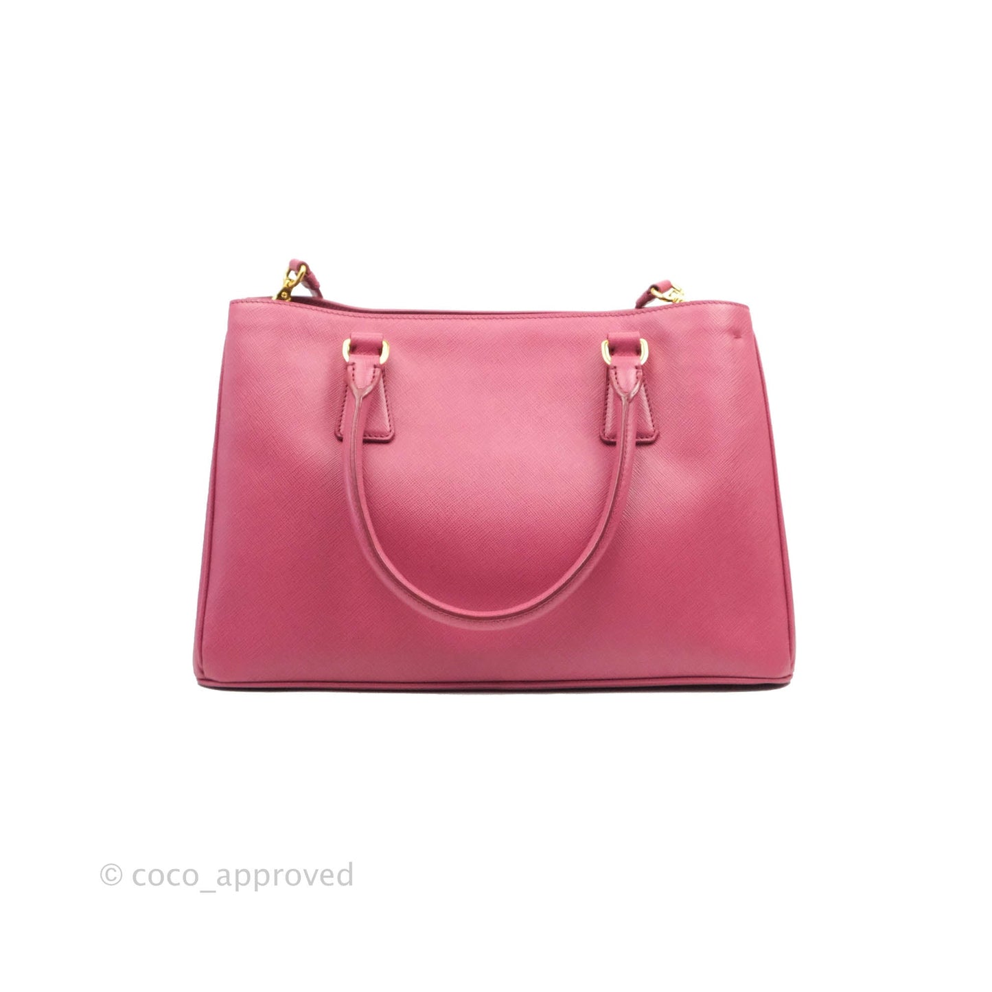Prada Medium Saffiano Lux Bruyere Galleria Bag