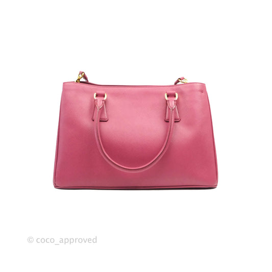 Prada Medium Saffiano Lux Bruyere Galleria Bag