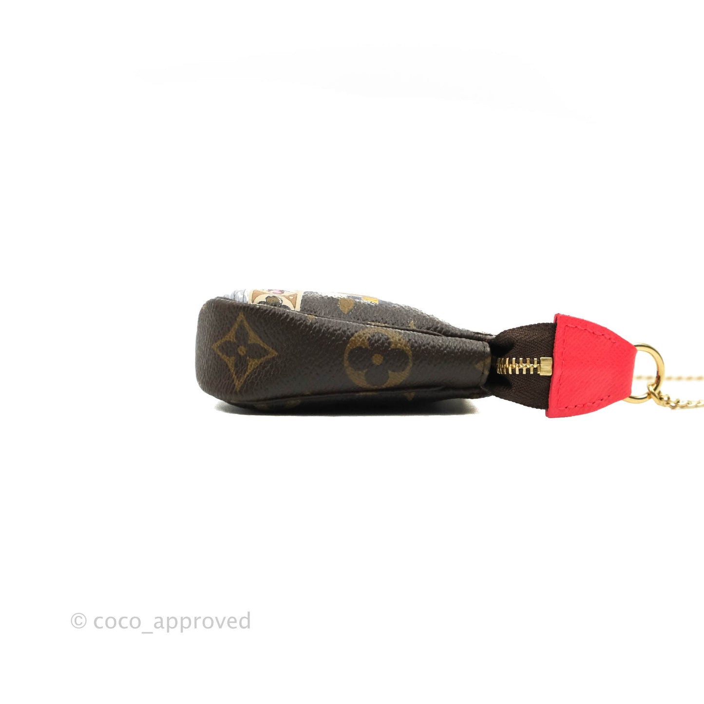 Louis Vuitton Mini Pochette Accessories⁣ Monogram Christmas London Edition 2021