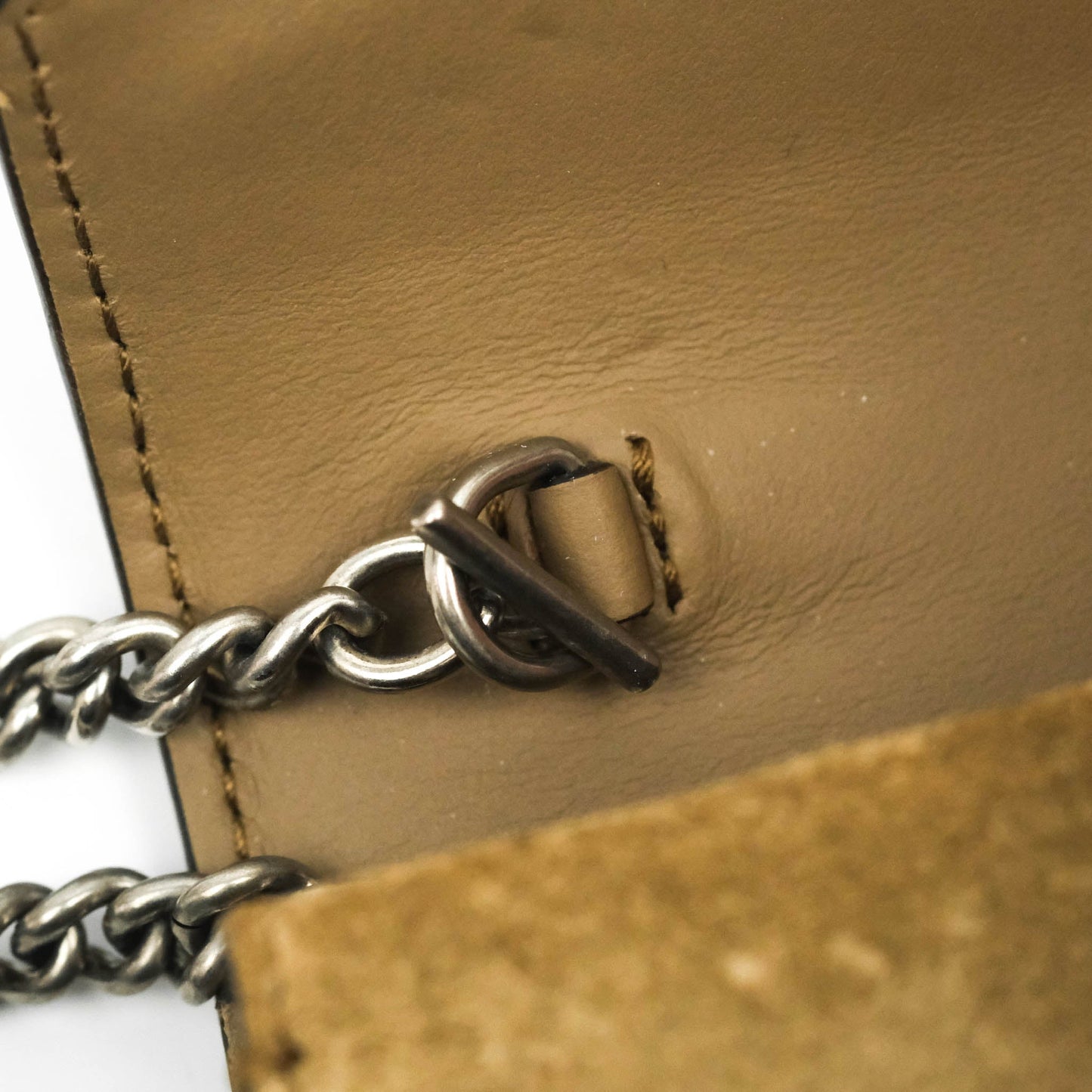 Gucci Dionysus GG Supreme Super Mini Crossbody Bag Ruthenium Hardware