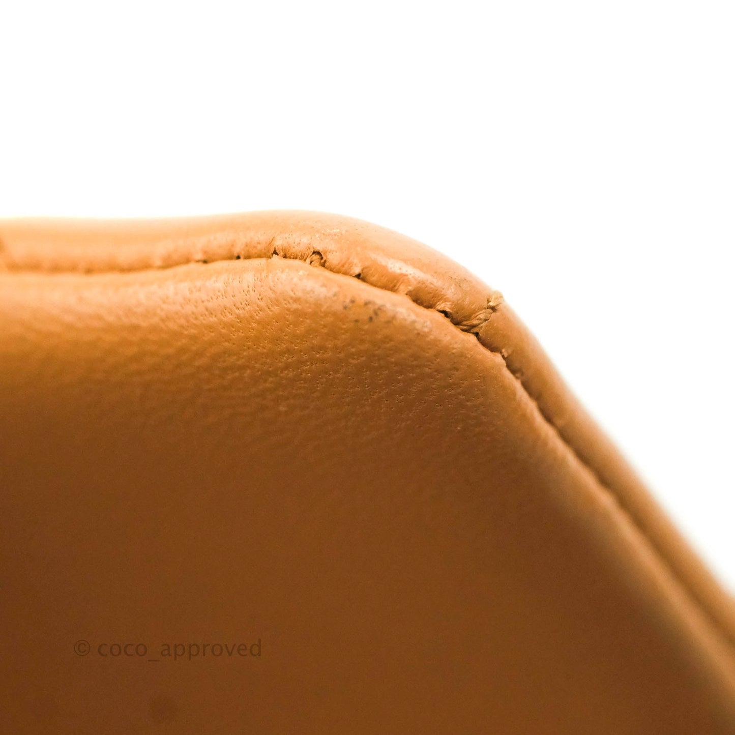 Chanel Quilted Small Urban Spirit Backpack Caramel Dark Beige Calfskin Gold Hardware