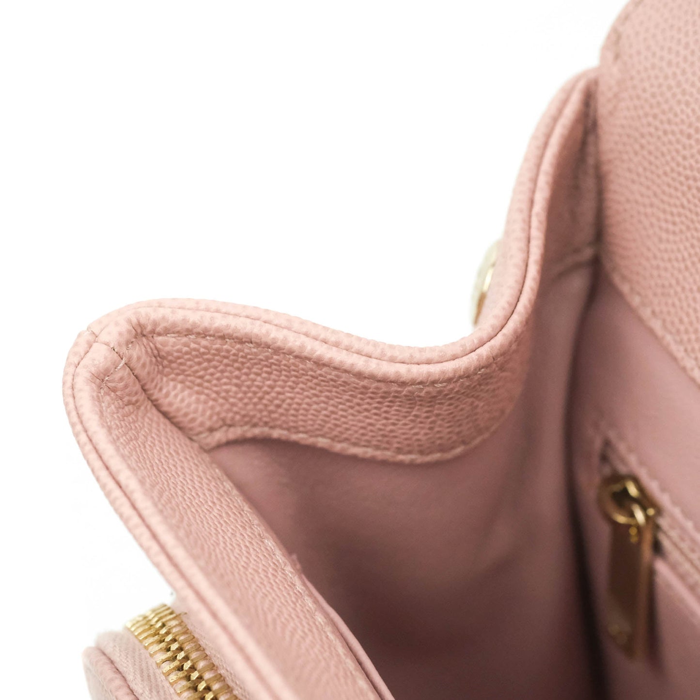 Chanel Quilted Medium Business Affinity Flap Pink Caviar Gold Hardware