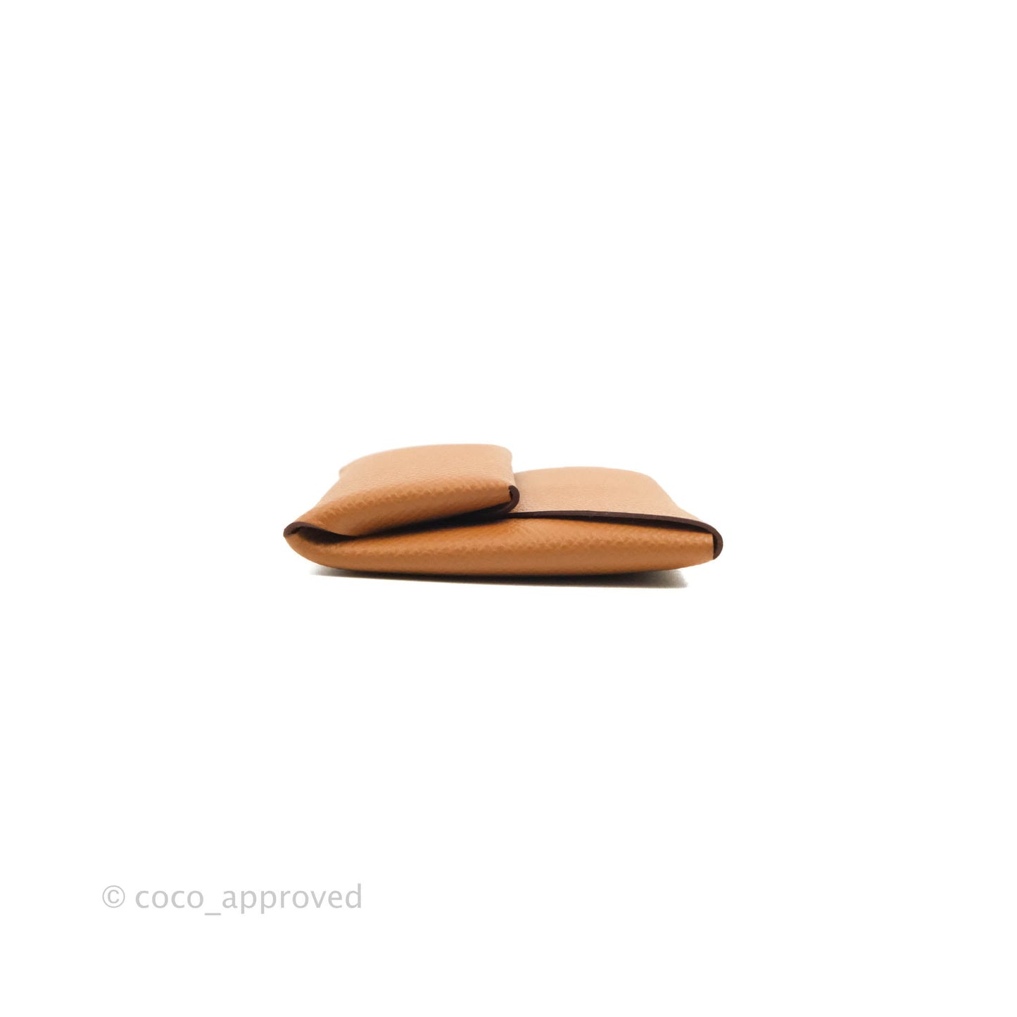 Hermès Bastia Coin Purse Gold
