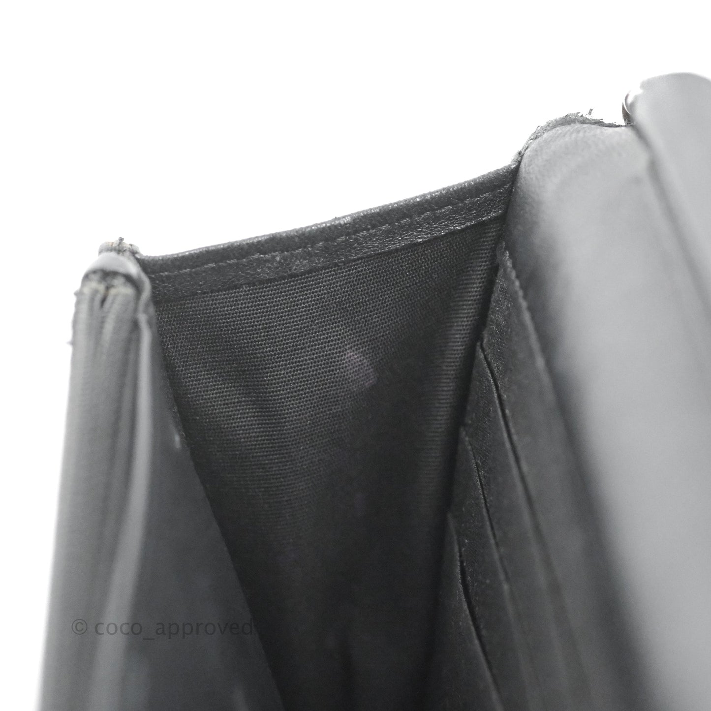 Chanel Boy Wallet on Chain WOC Black Lambskin Ruthenium Hardware