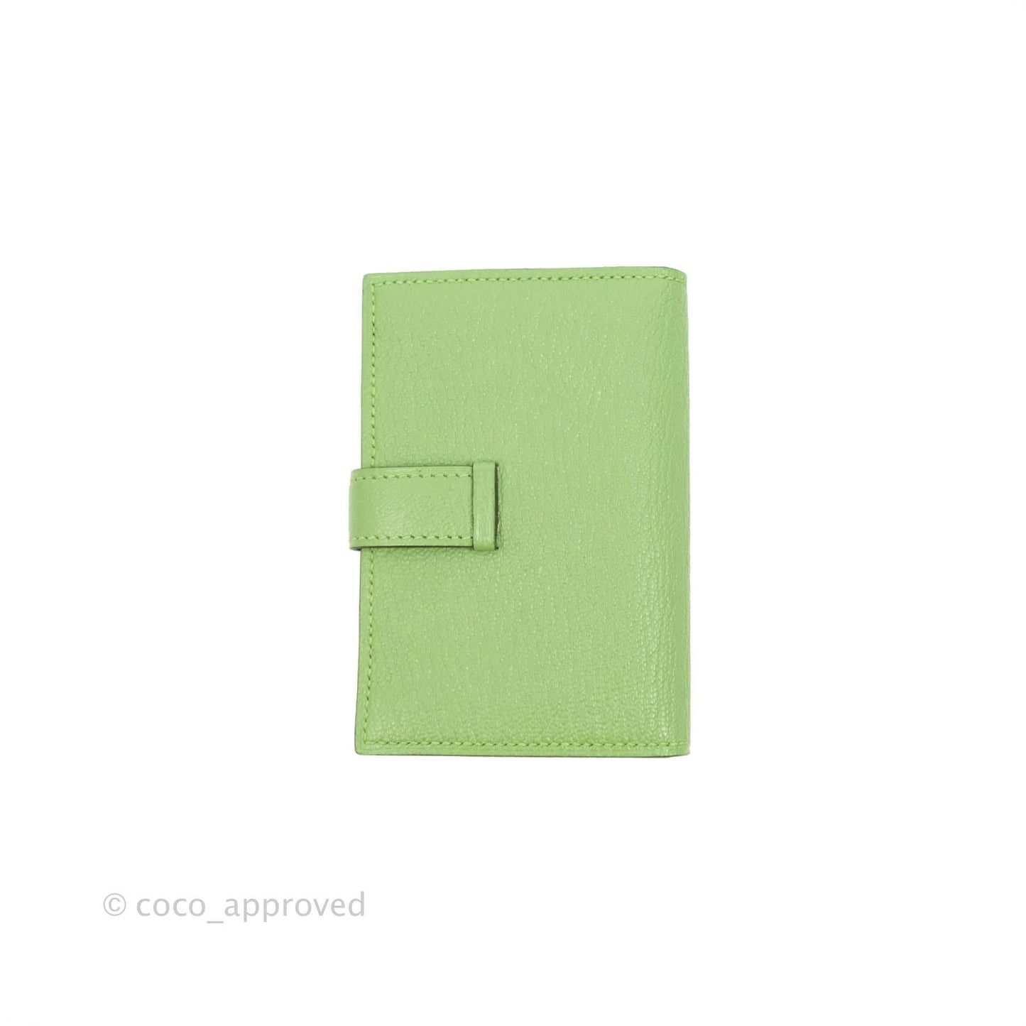 Hermes Bearn Mini Wallet Epsom Vert Crique