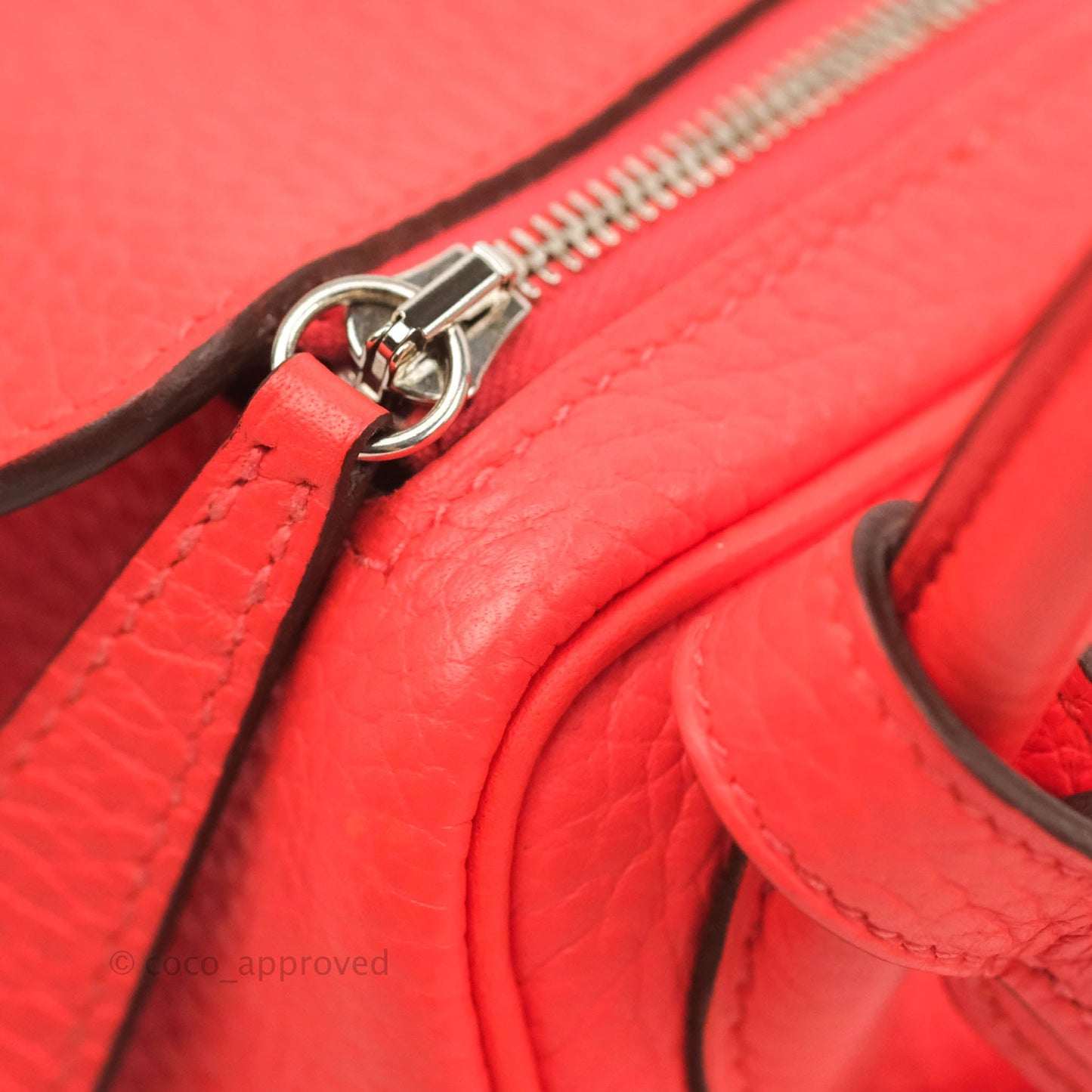 Hermès Mini Lindy 20 Taurillon Clemence Rose Texas Palladium Hardware