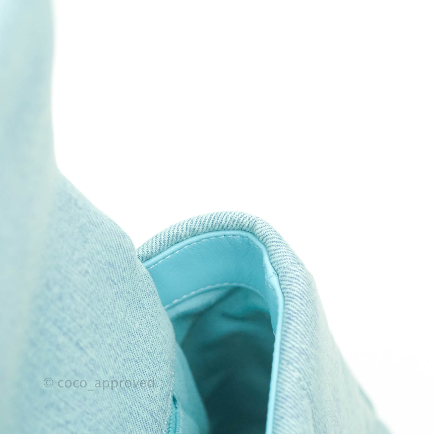 Chanel 19 Small Blue Denim Mixed Hardware