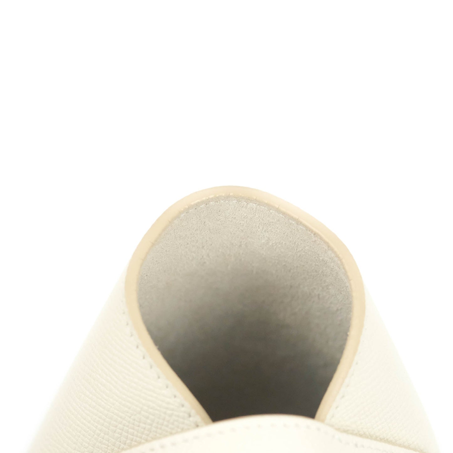 Celine Mini Belt Bag White Grained Calfskin Gold Hardware