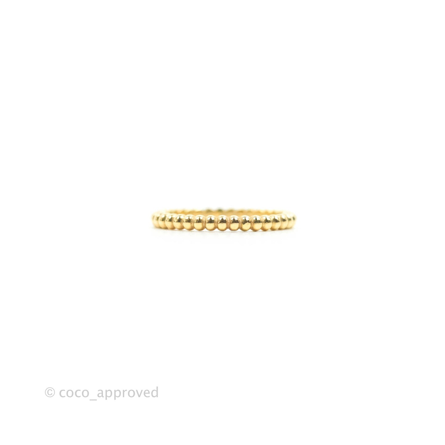 Van Cleef & Arpels Perlée Pearls Small Model Ring Yellow Gold