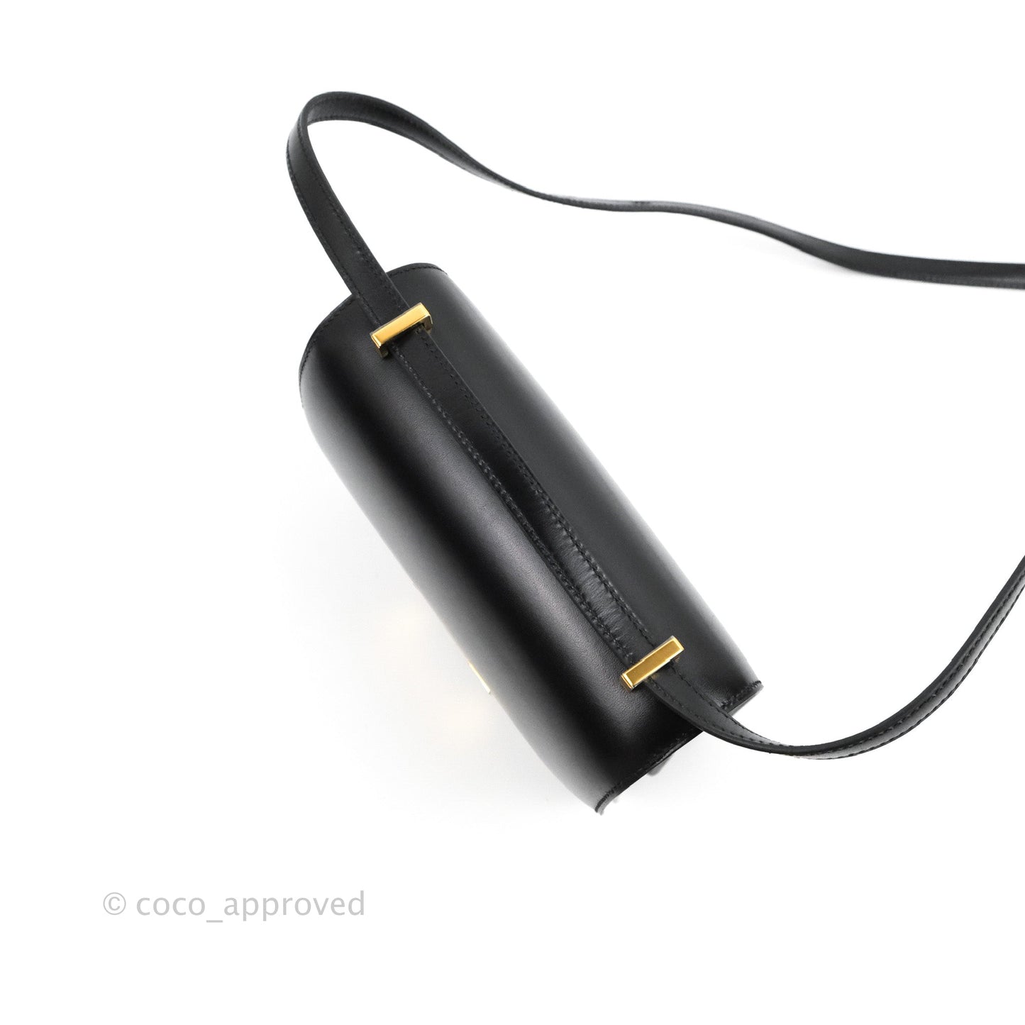 Hermès Constance Mini 18cm Black Box Leather Gold Hardware