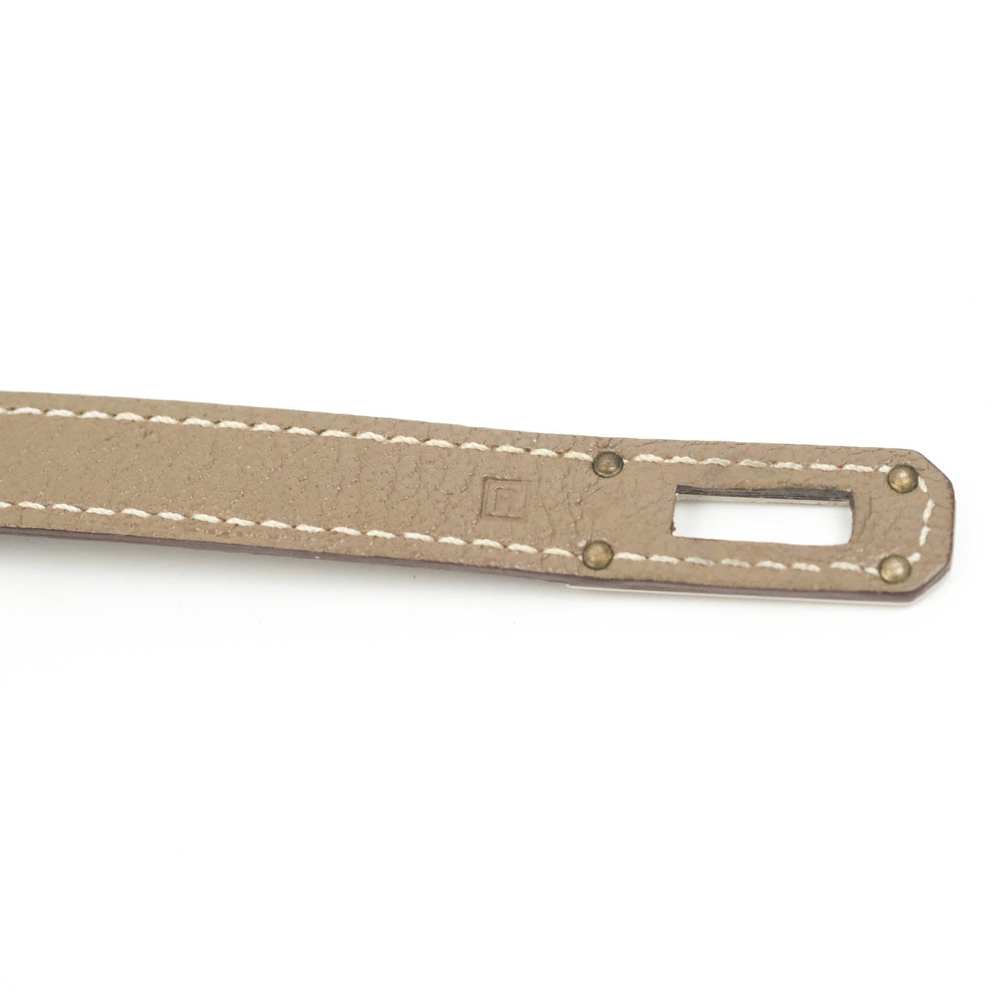 Hermès Kelly Wallet Etoupe Chevre Mysore Palladium Hardware