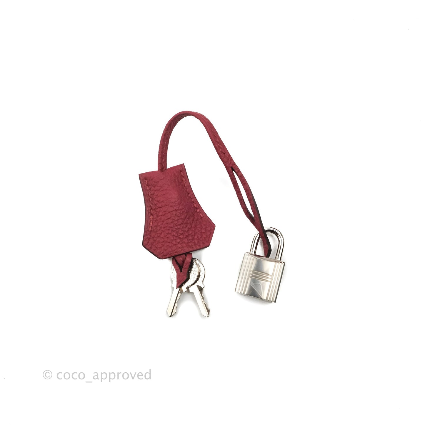 DM/email us to purchase - Hermes Kelly Retourne 25 Togo Rouge Grenat K1 Palladium Hardware