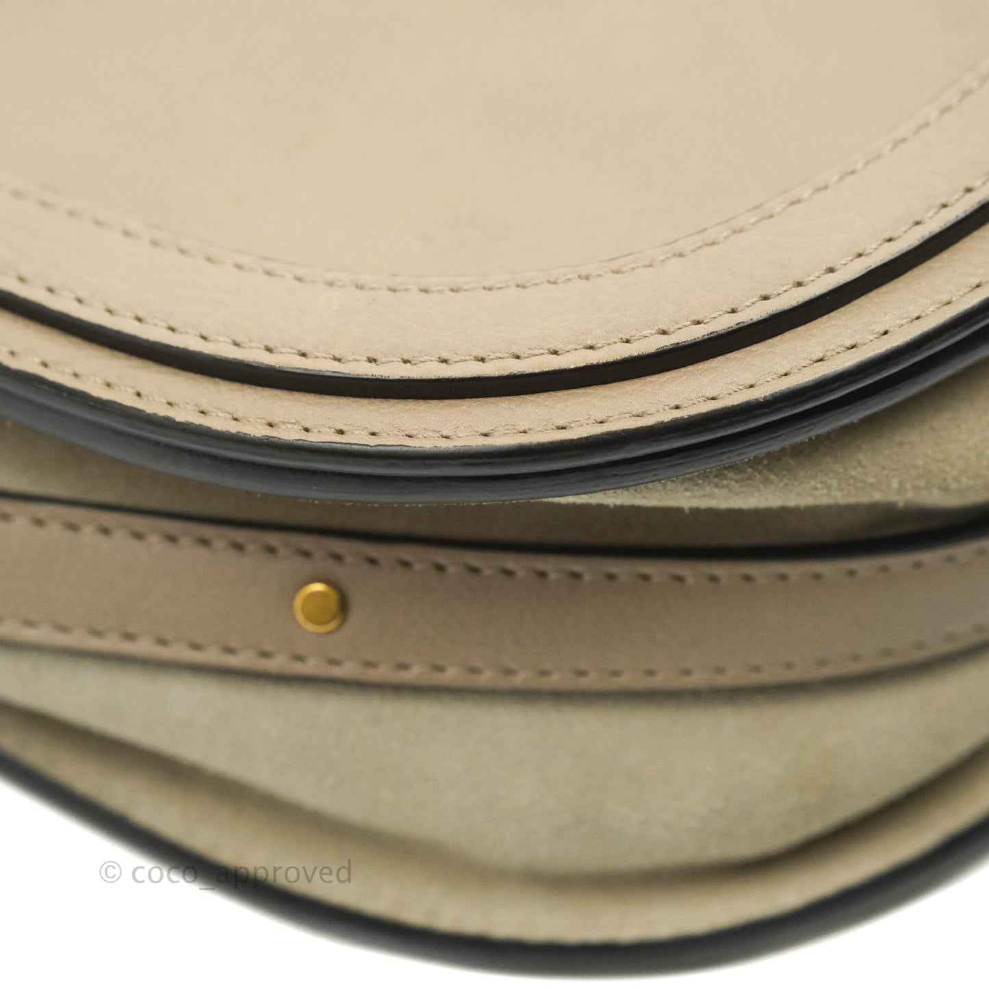 Chloé Medium Nile Crossbody Bag Motty Grey Calfskin