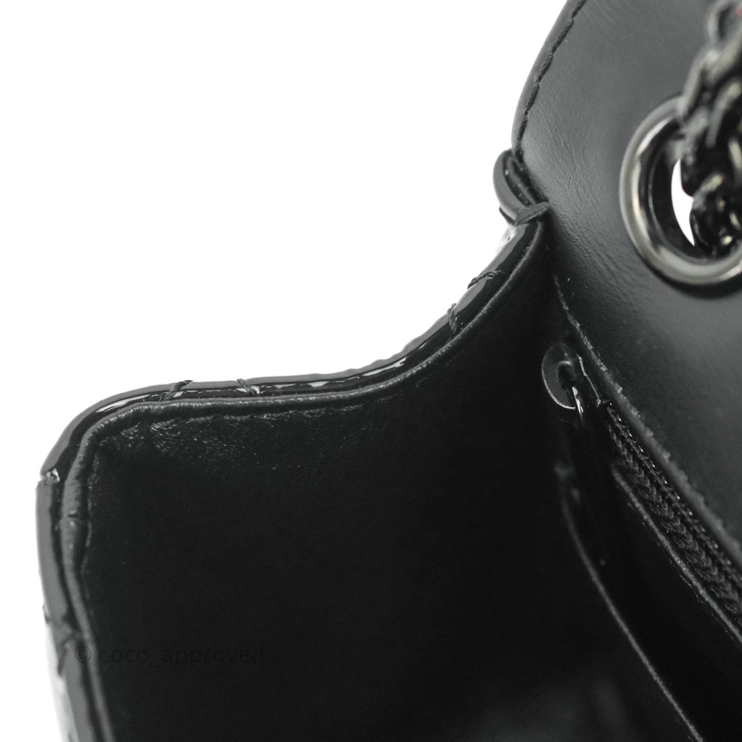Chanel Quilted Mini Reissue 224 So Black Patent