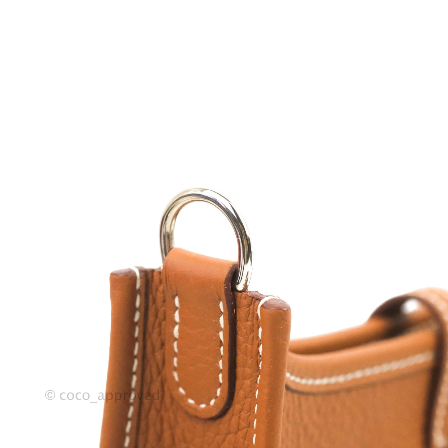 Hermès Mini Evelyne 16 Gold Clemence Palladium Hardware